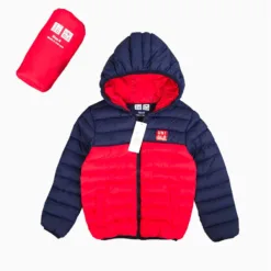 Super light life jacket for boys, made in Japan, two-piece red (3-12 years old)